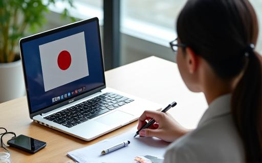 A focused one-on-one online tutoring session.